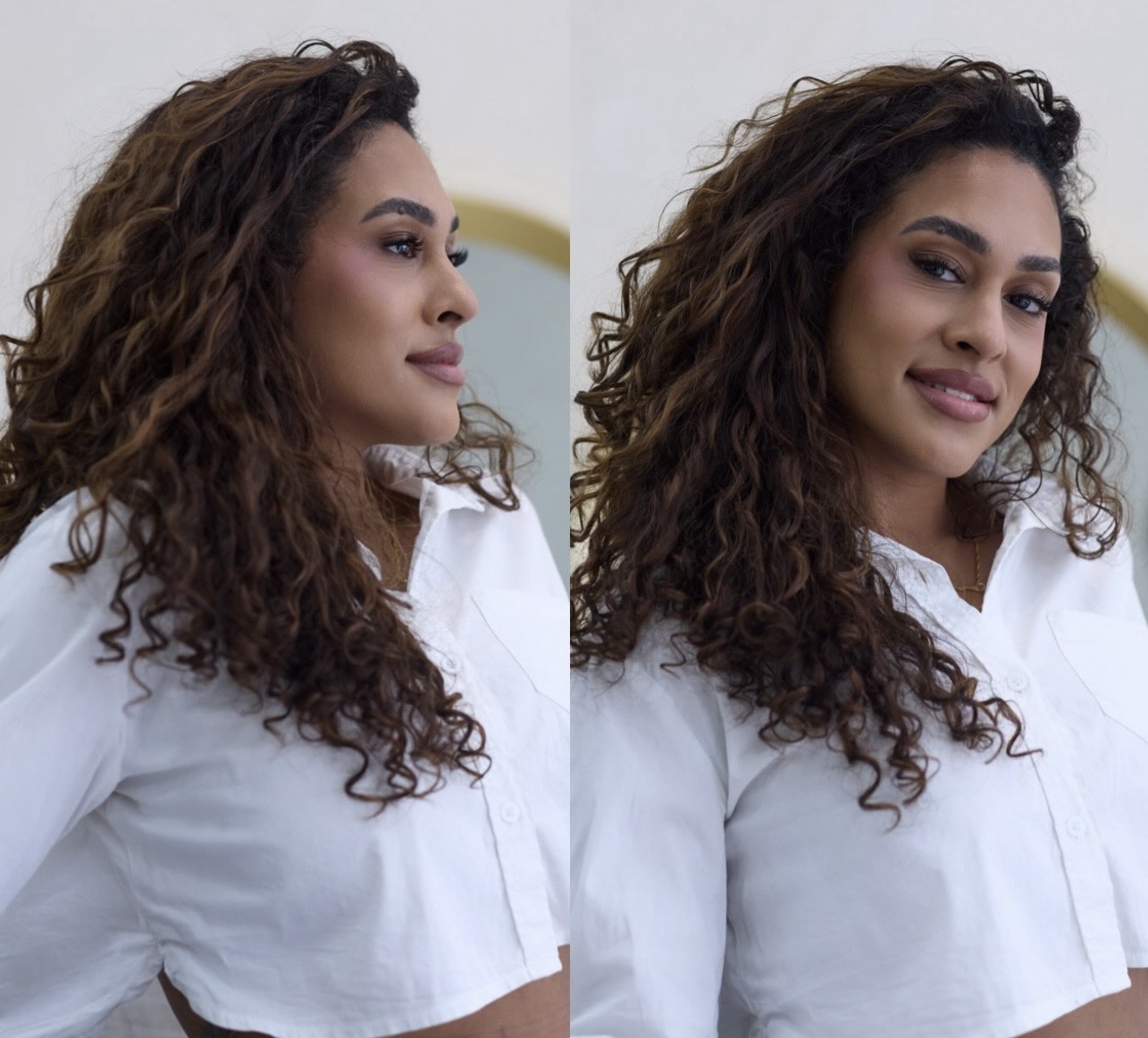 Yenell Calor, owner of Curl Babes